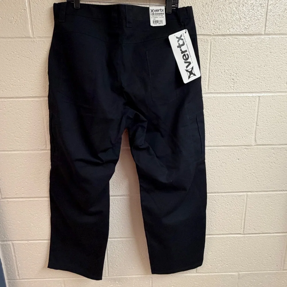 Vertx Mens Phantom LT Tactical Cargo Pants 40-30 Navy Blue Ripstop Utility Duty